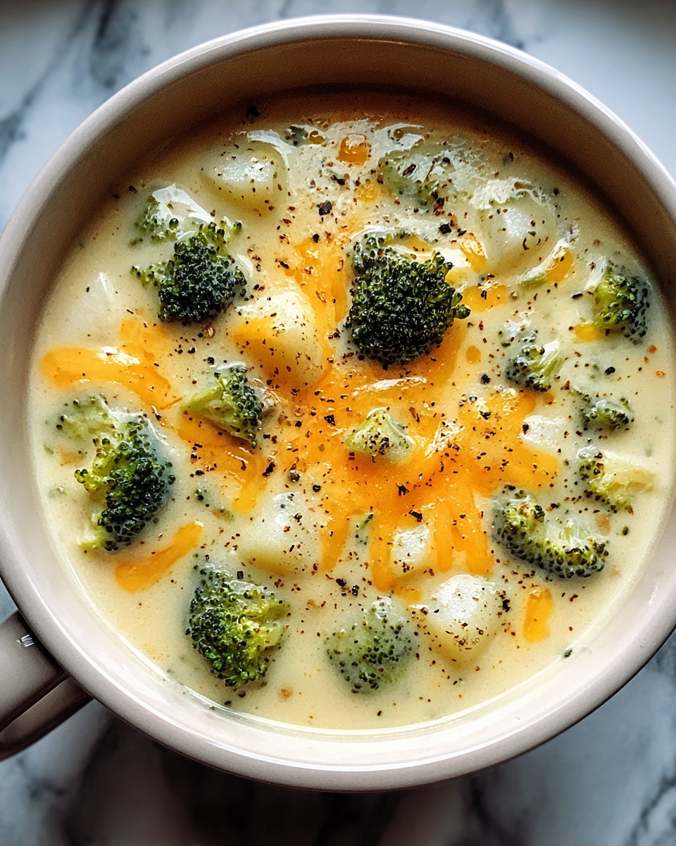 Creamy Broccoli Cheese Soup Recipe: Comfort in a Bowl Recipe - Recipe Image