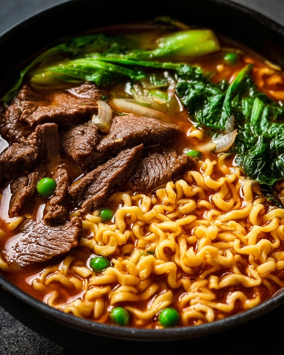 Slow Cooker Curry Ramen with Beef Recipe - Recipe Image