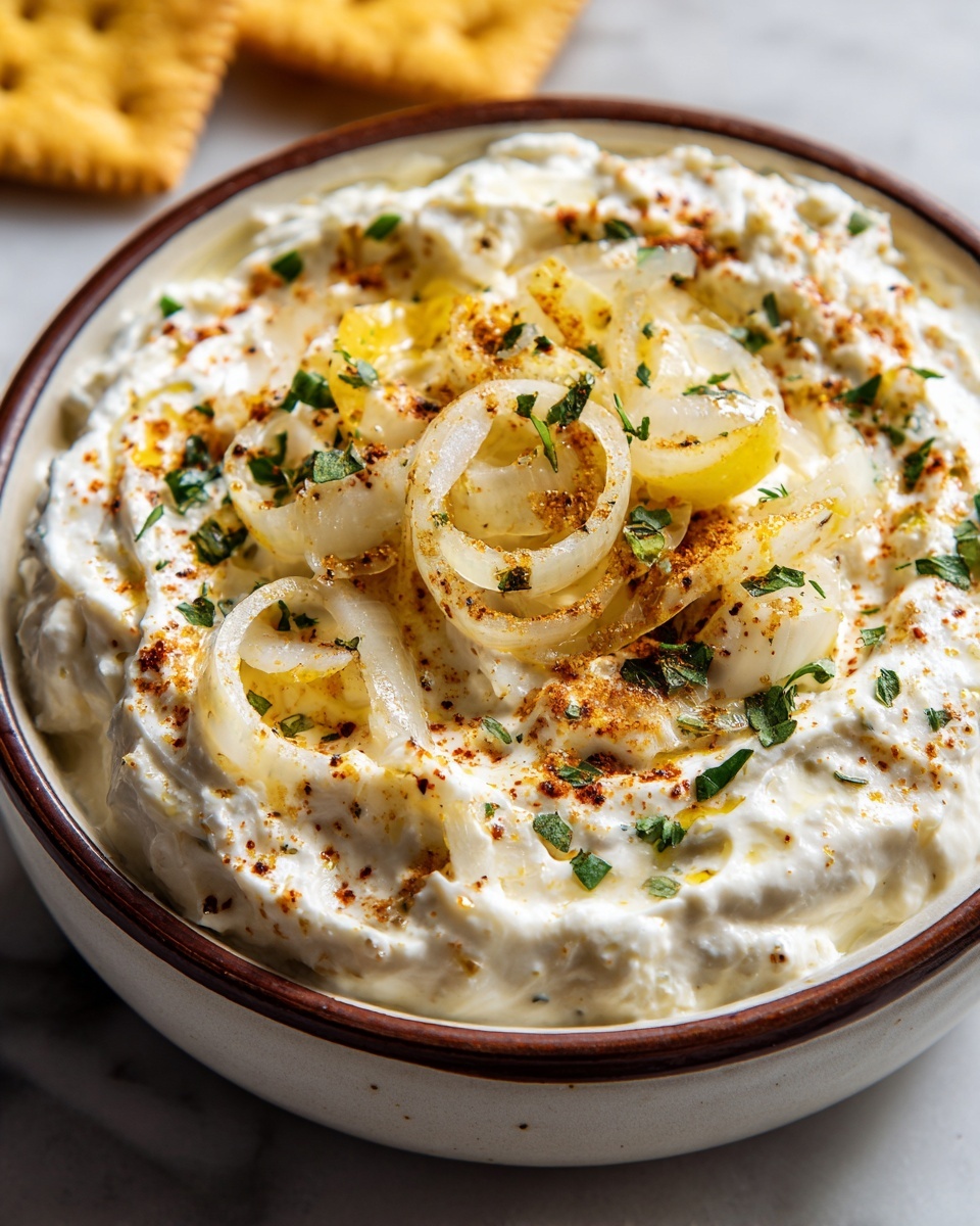 Homemade French Onion Dip Recipe - Recipe Image