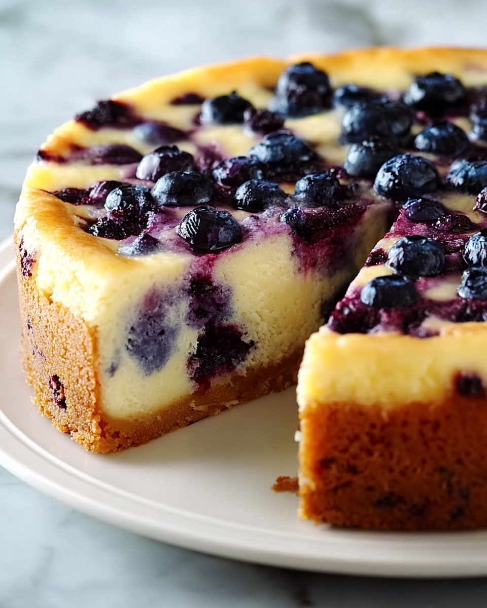 Blueberry Cream Cheese Coffee Cake Recipe - Recipe Image