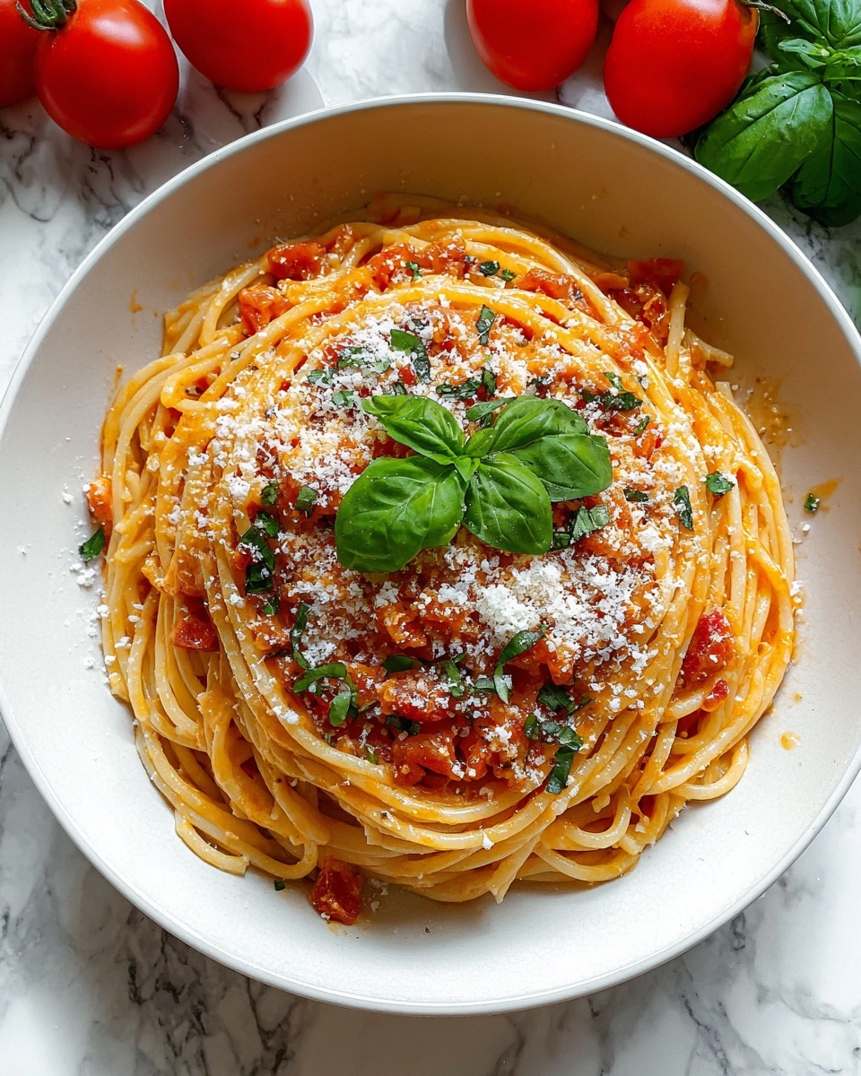 Creamy Tomato Pasta Recipe - Recipe Image