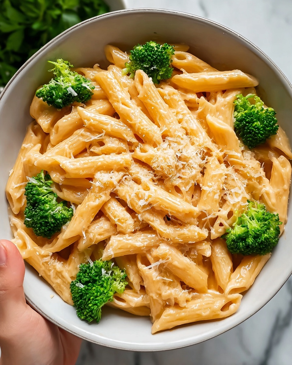 Broccoli Cheese Pasta Recipe - Recipe Image
