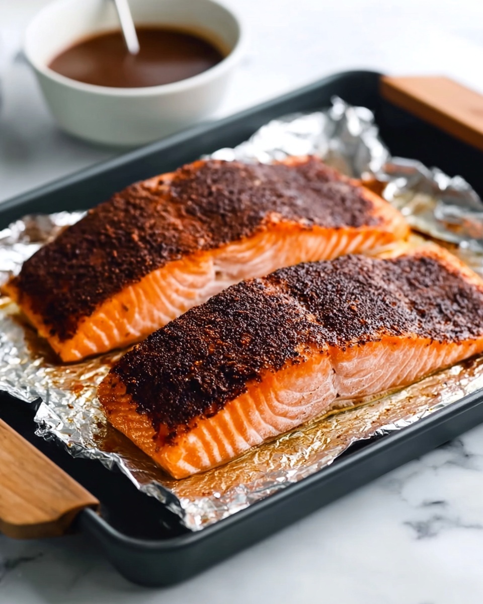 Chili Maple Glazed Salmon Recipe - Recipe Image