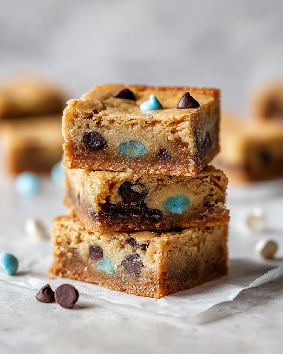Easy Easter Cake Mix Cookie Bars Recipe - Recipe Image
