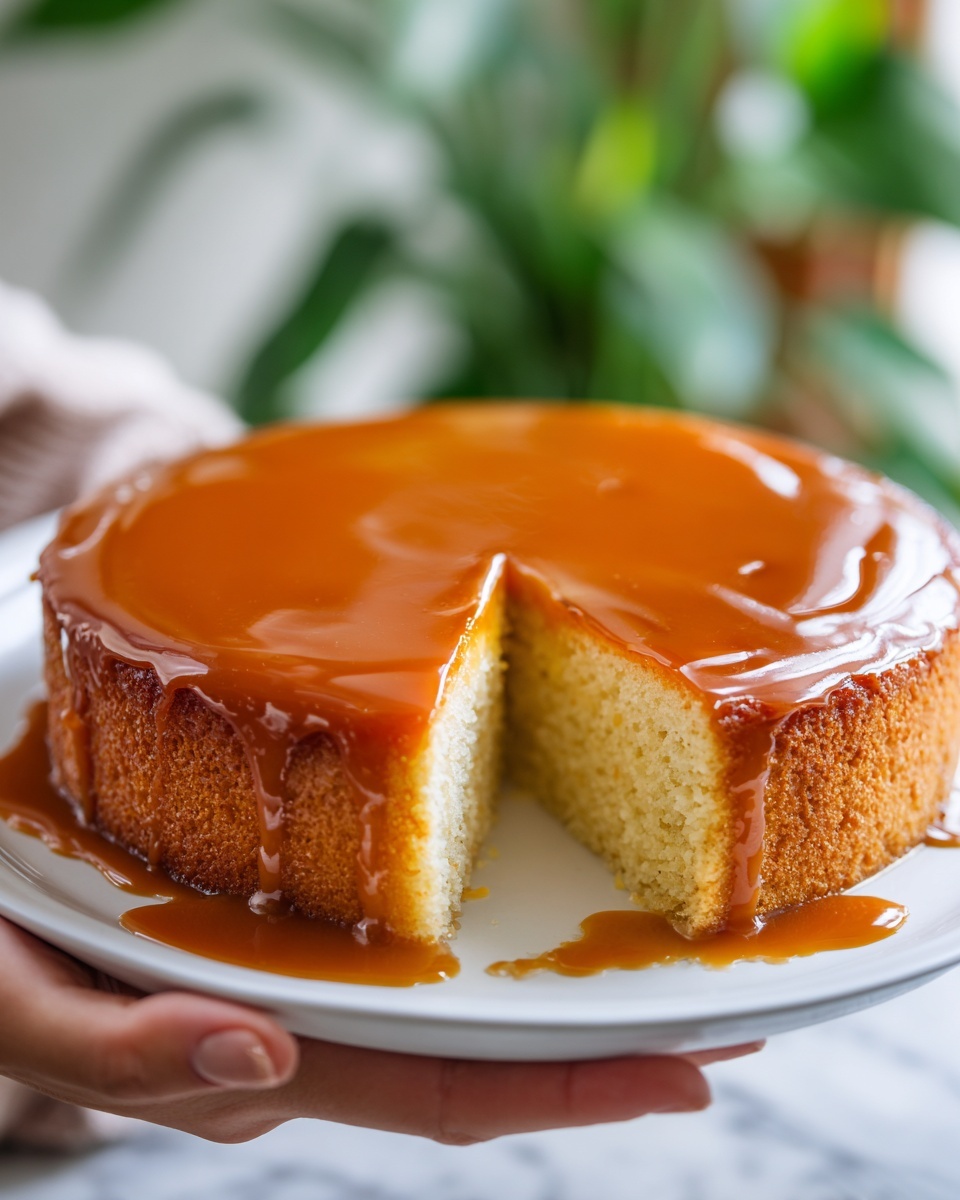Caramel Cake with Creamy Brown Sugar Frosting Recipe - Recipe Image