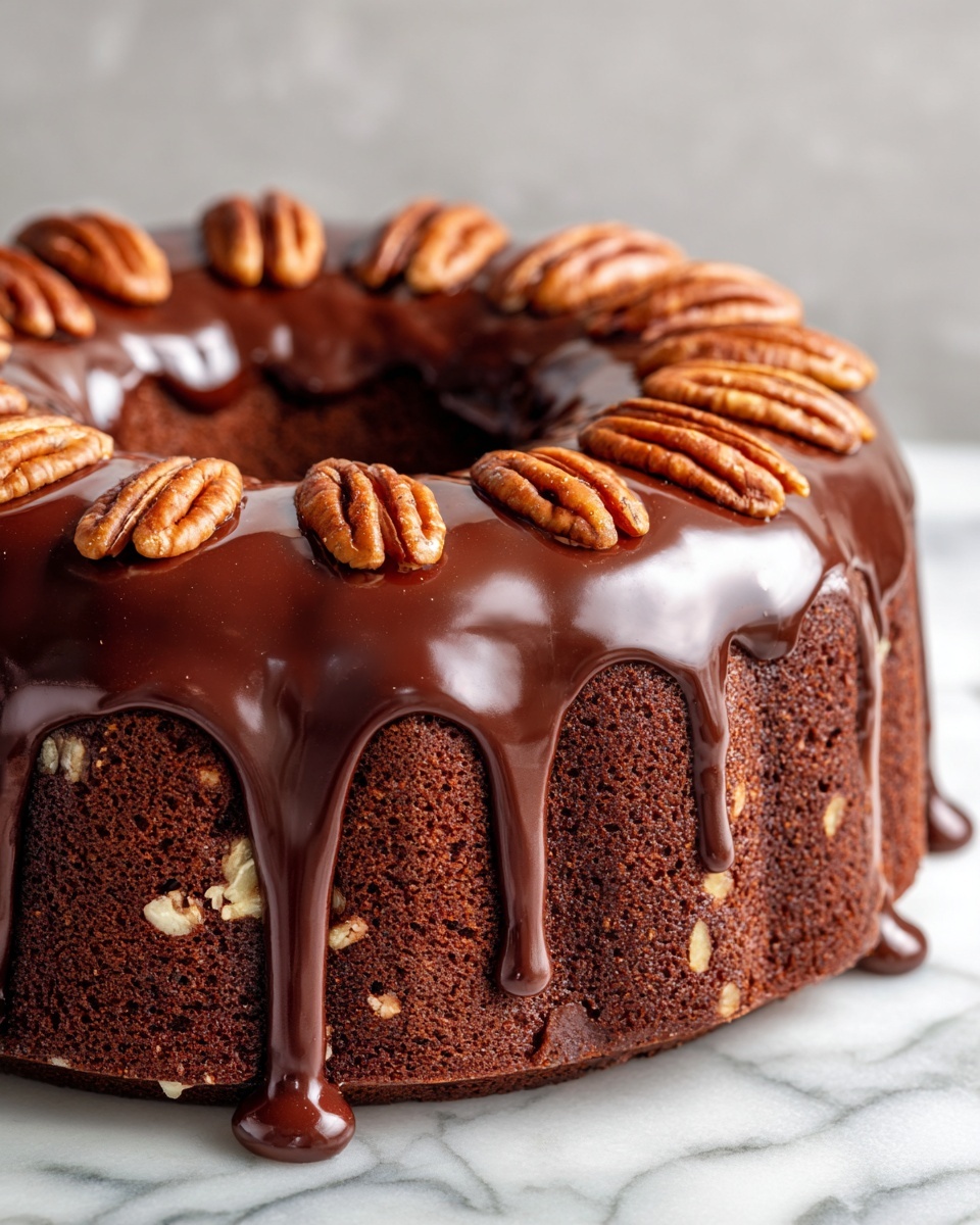 Chocolate Pecan Dream Cake Recipe - Recipe Image