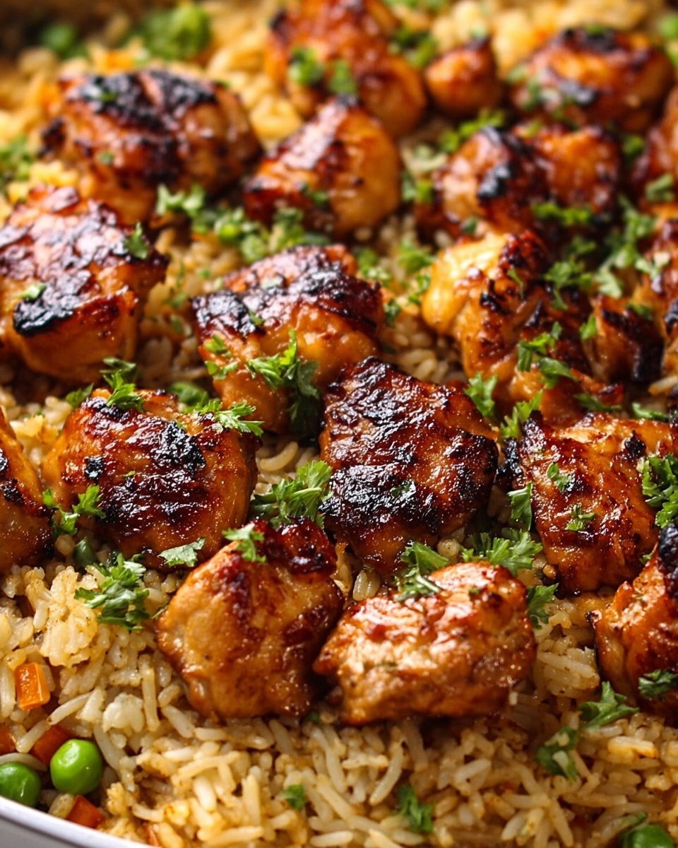 One Pan Chipotle Honey Chicken and Rice Recipe - Recipe Image