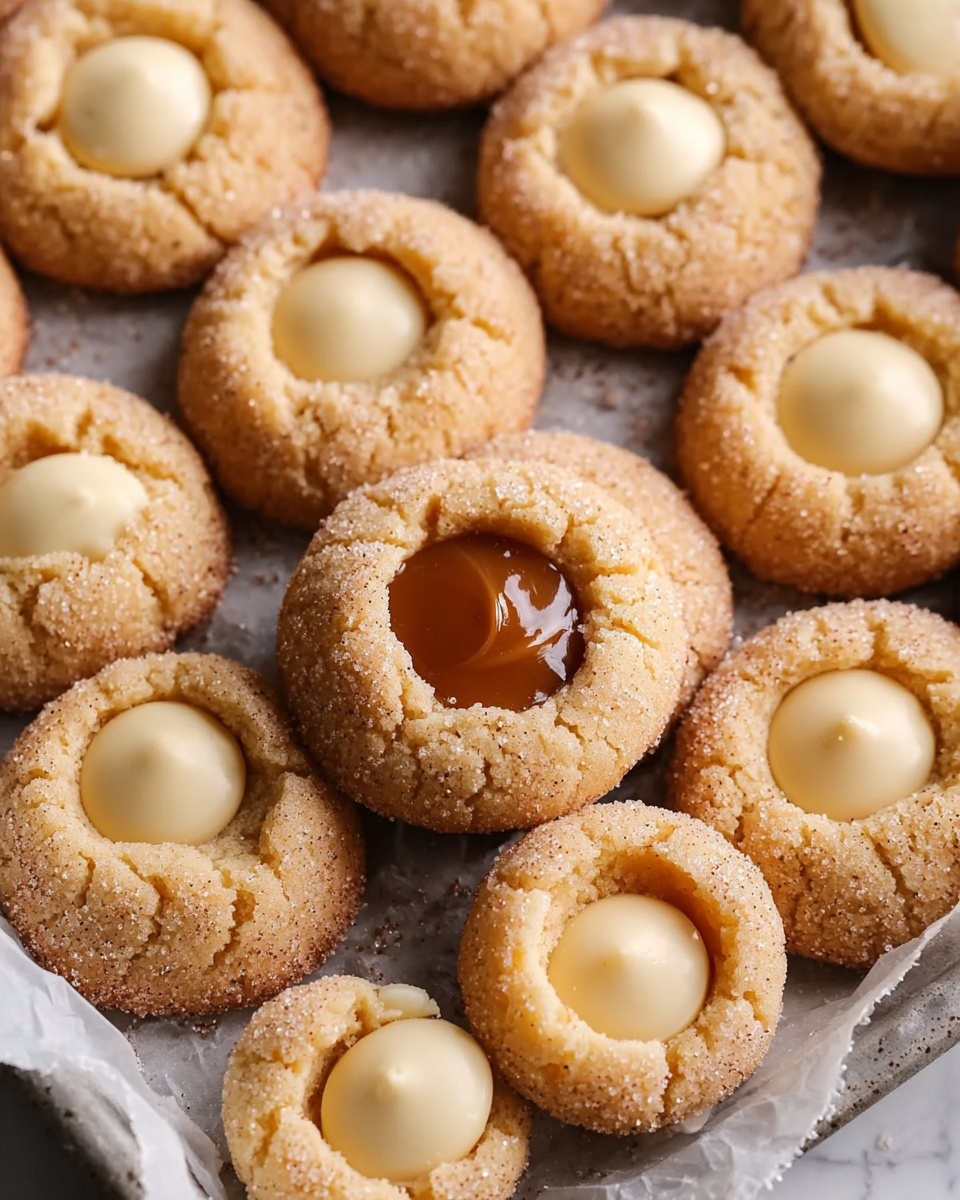 Snickerdoodle Thumbprint Cookies Recipe - Recipe Image