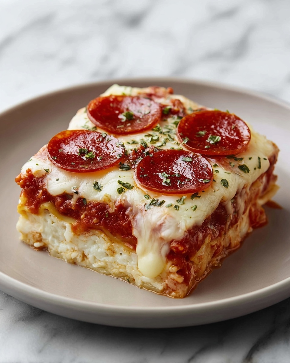 Pizza Casserole Recipe - Recipe Image