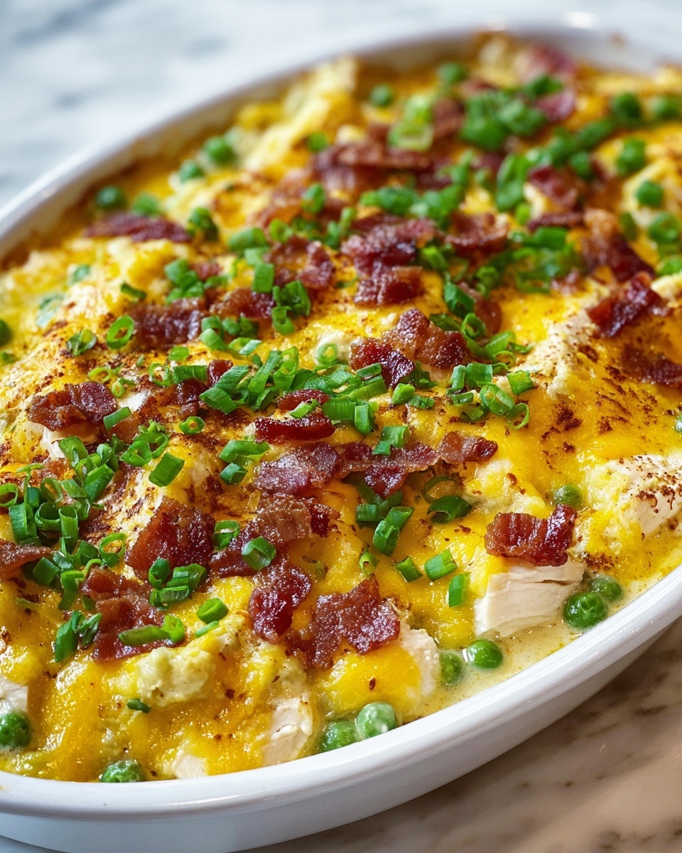 Easy Low Carb Chicken Casserole: Healthy, Light Dinner Recipe - Recipe Image