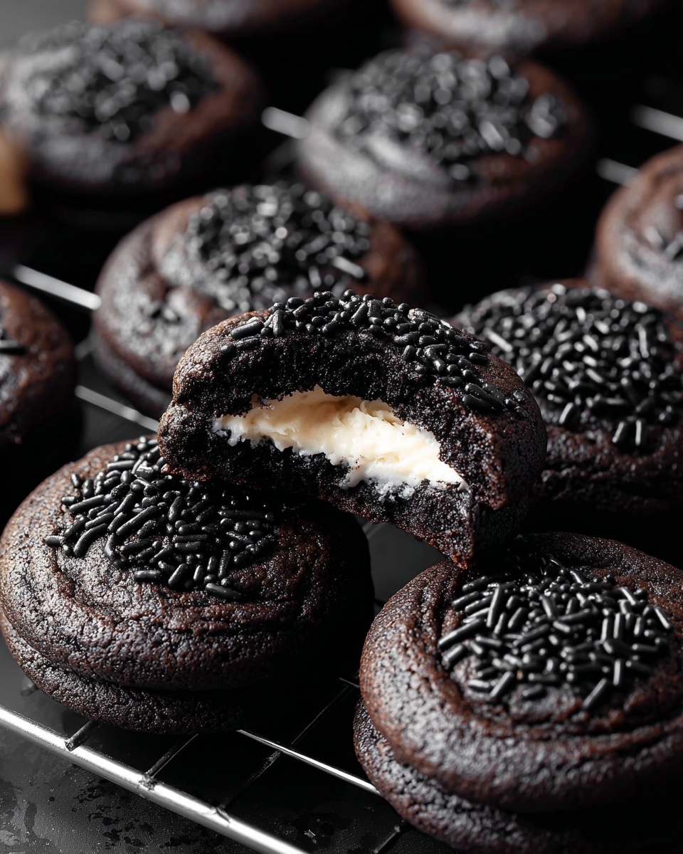 Black Velvet Cheesecake Cookies Recipe - Recipe Image
