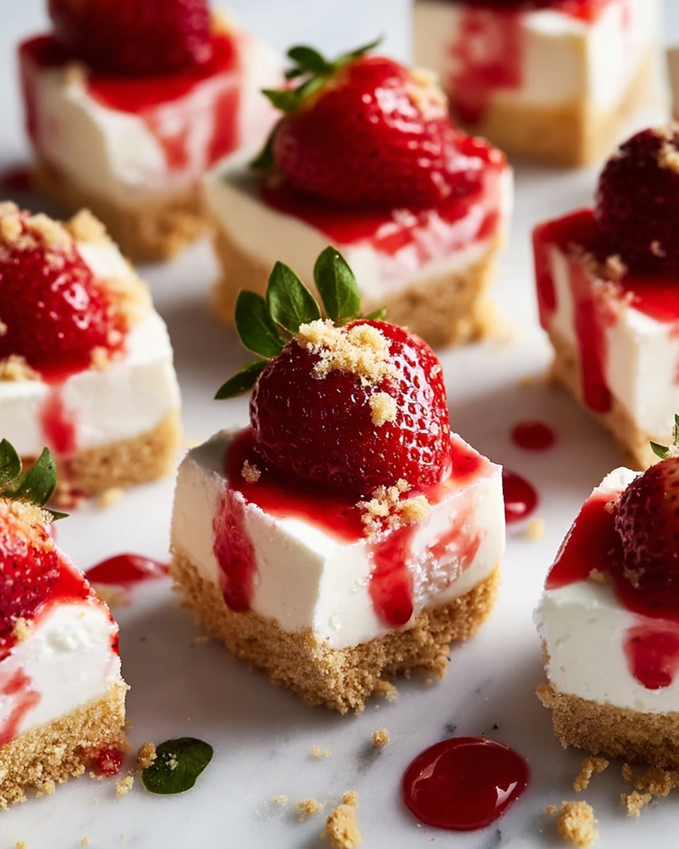 Strawberry Shortcake Bites Recipe - Recipe Image