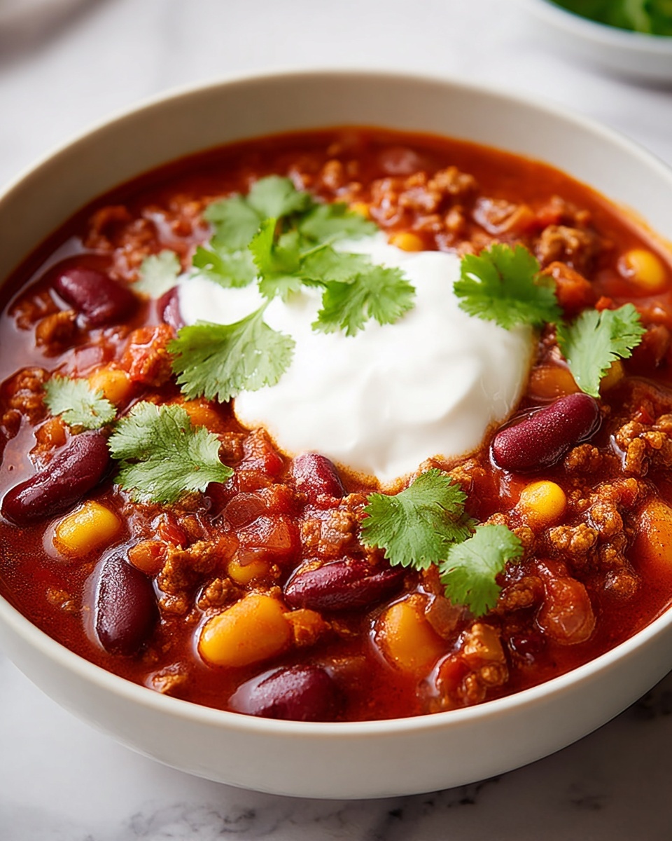 Vegetarian Chili Recipe - Recipe Image