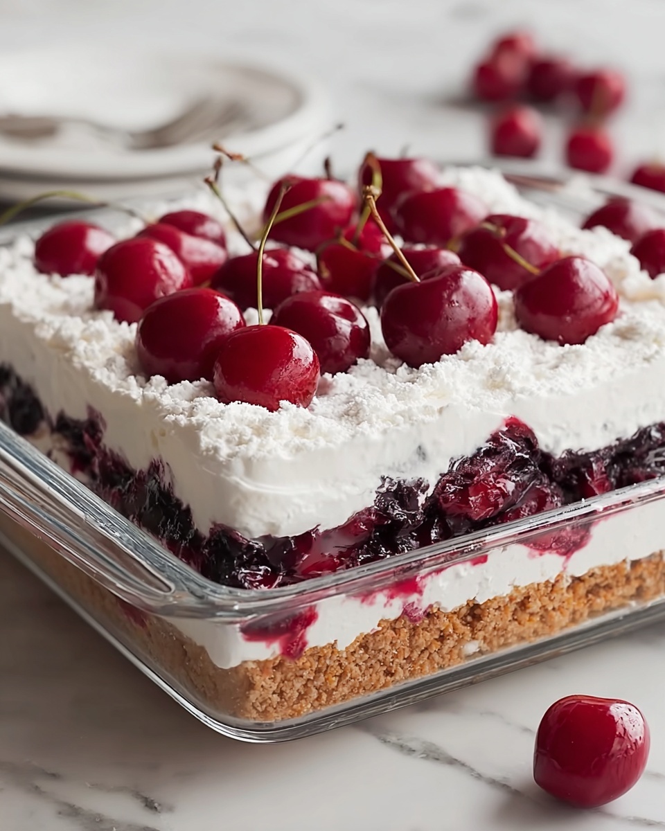 Cherry Delight Cake Recipe - Recipe Image