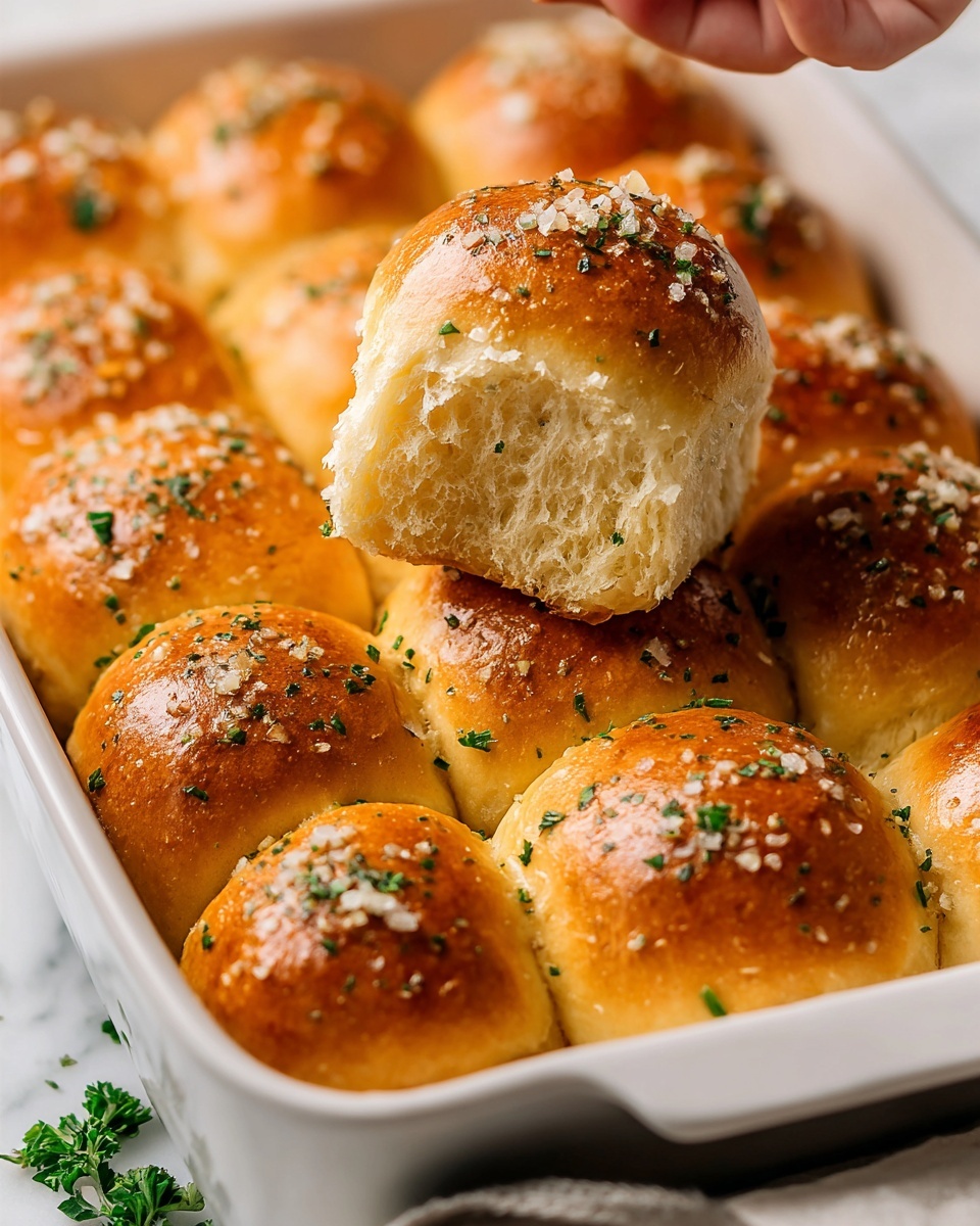 Garlic Bread Rolls Recipe - Recipe Image