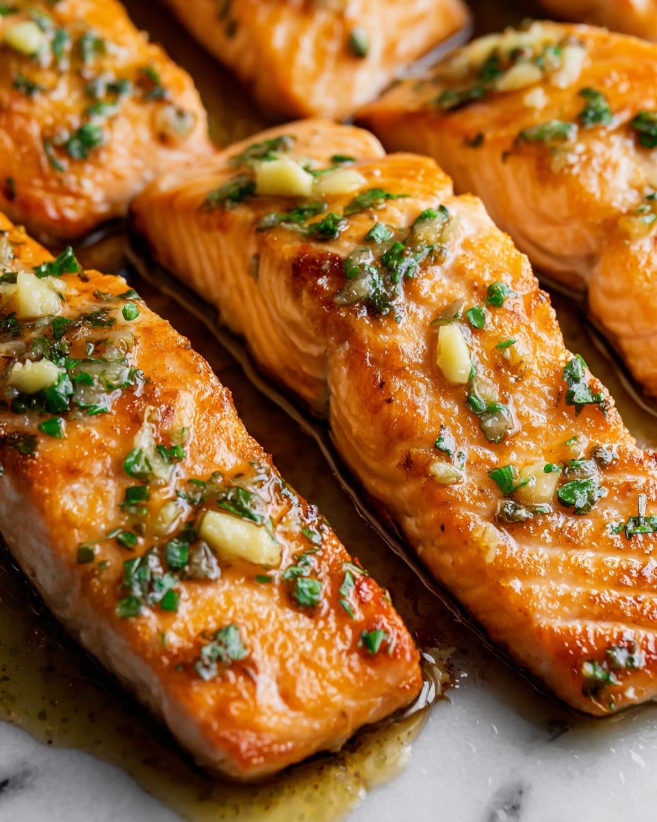 Honey Garlic Salmon Recipe - Recipe Image