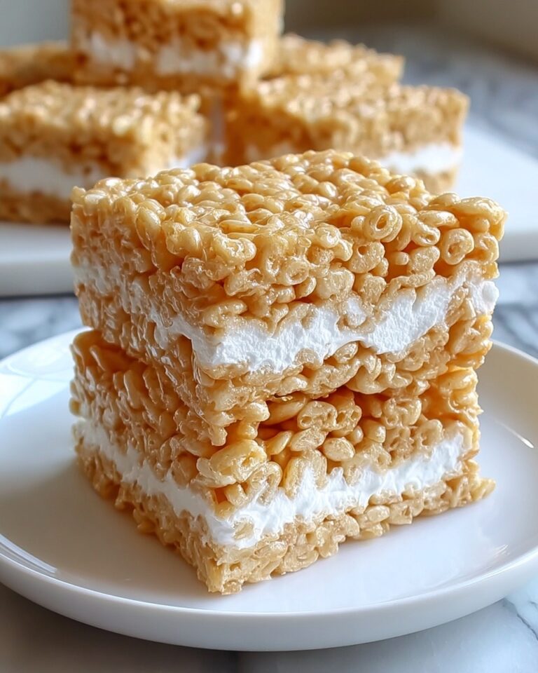 Fluffernutter Rice Krispie Treats Recipe