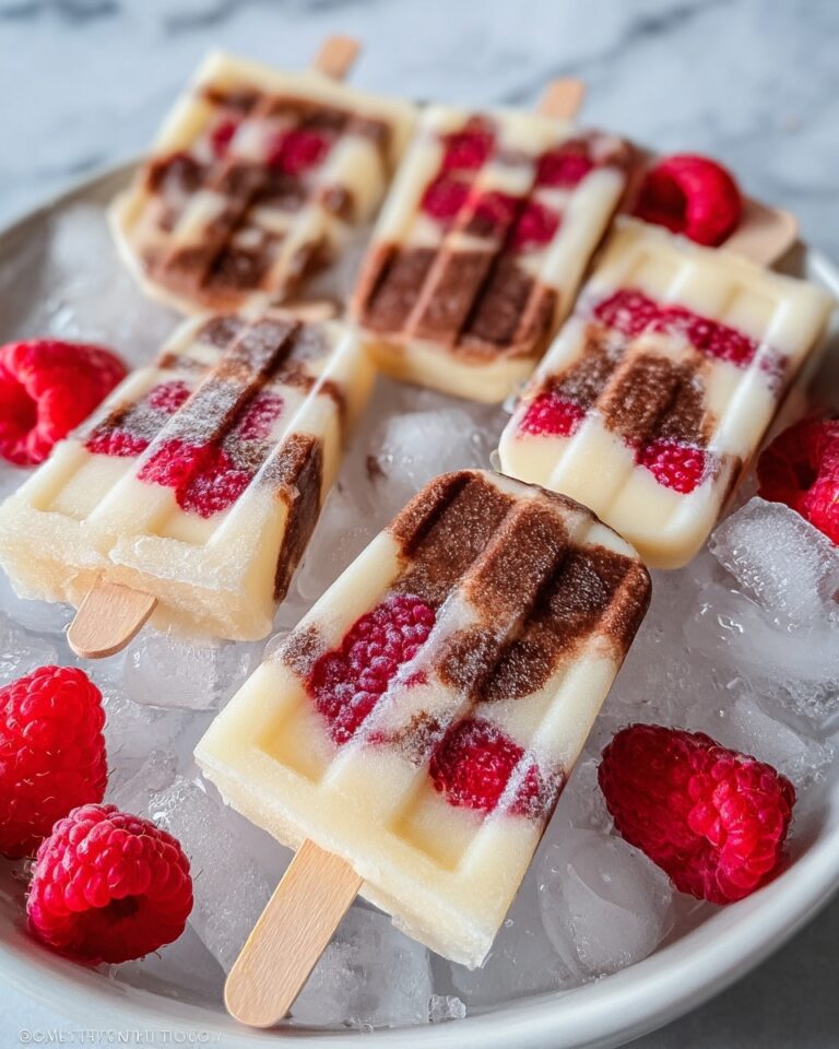 Frozen Cherry Cola Float Pops Recipe
