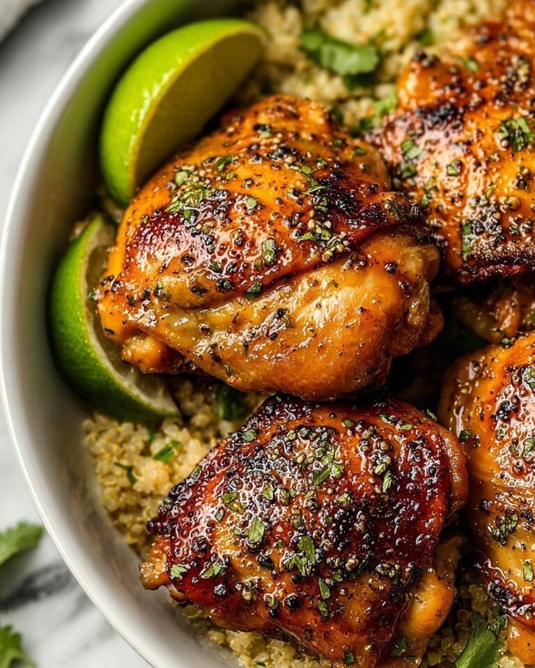Cilantro Lime Chicken Thighs Recipe