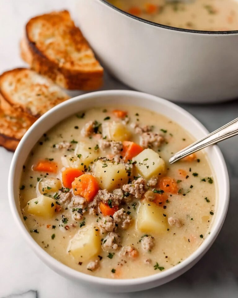 Cheeseburger Soup Recipe