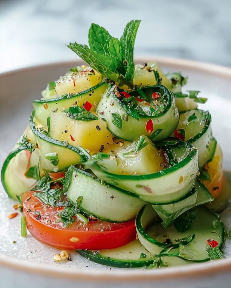Crunchy Cucumber and Apple Salad Recipe