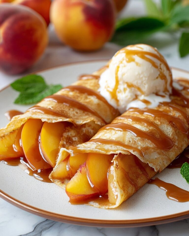 Peach Pie Enchiladas Recipe
