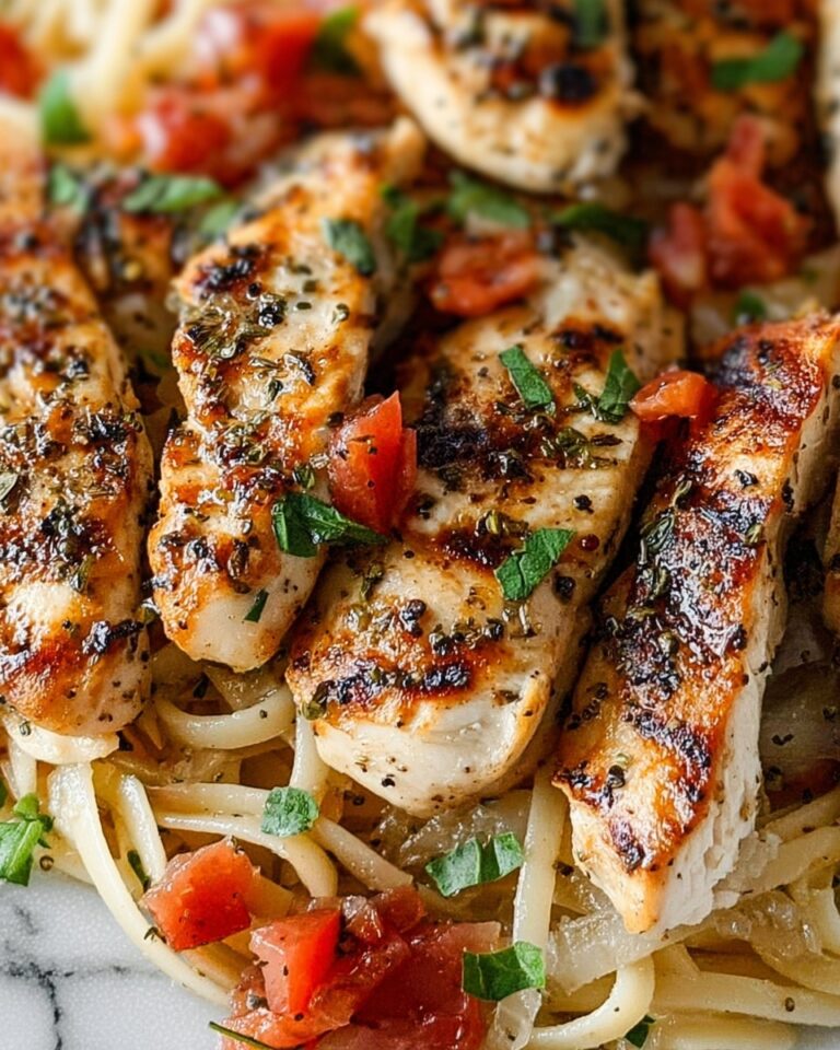 Bruschetta Chicken Pasta Recipe