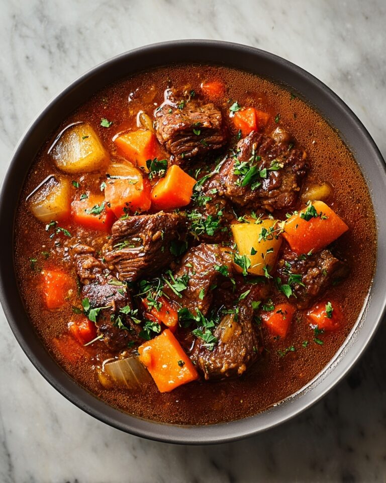 Cheesy Beef Goulash Recipe