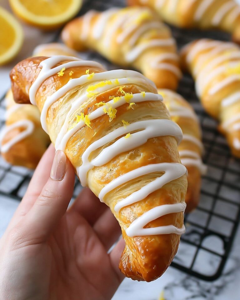 Lemon Cheesecake Crescent Rolls Recipe
