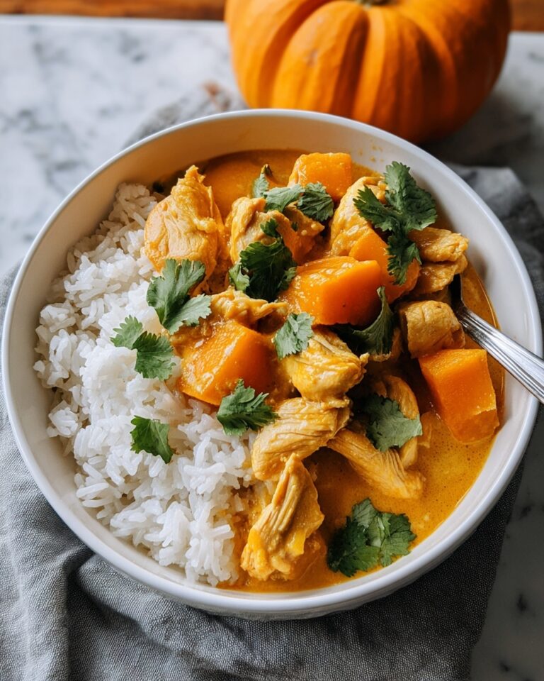 Chicken and Pumpkin Thai Curry Recipe