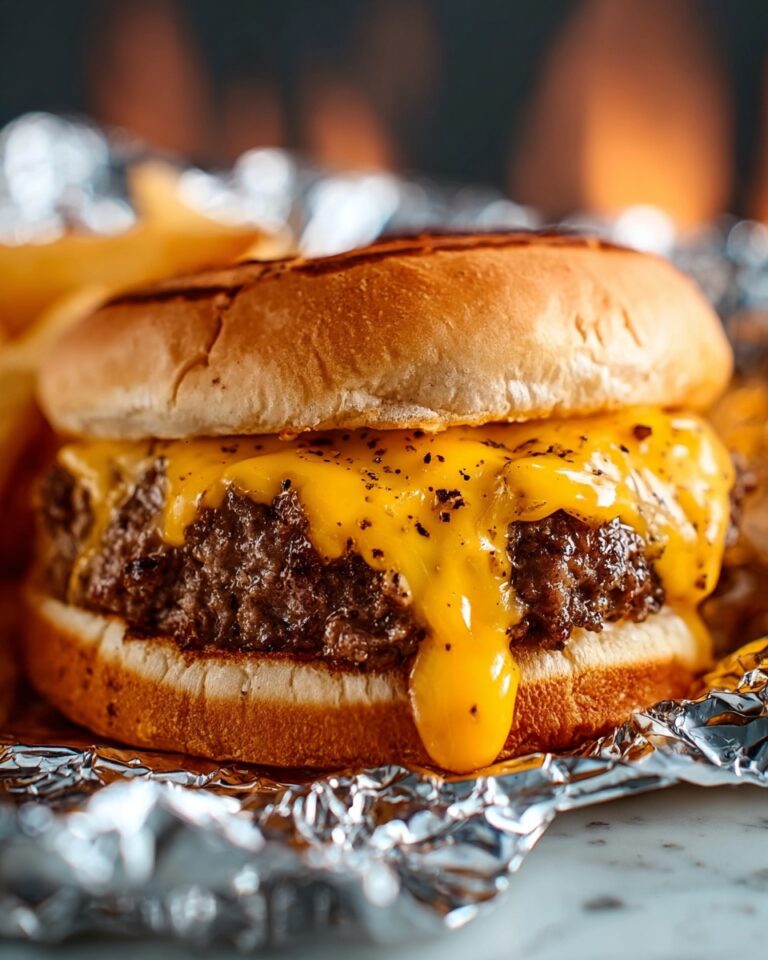 Cheeseburger Hobo Foil Packets Recipe