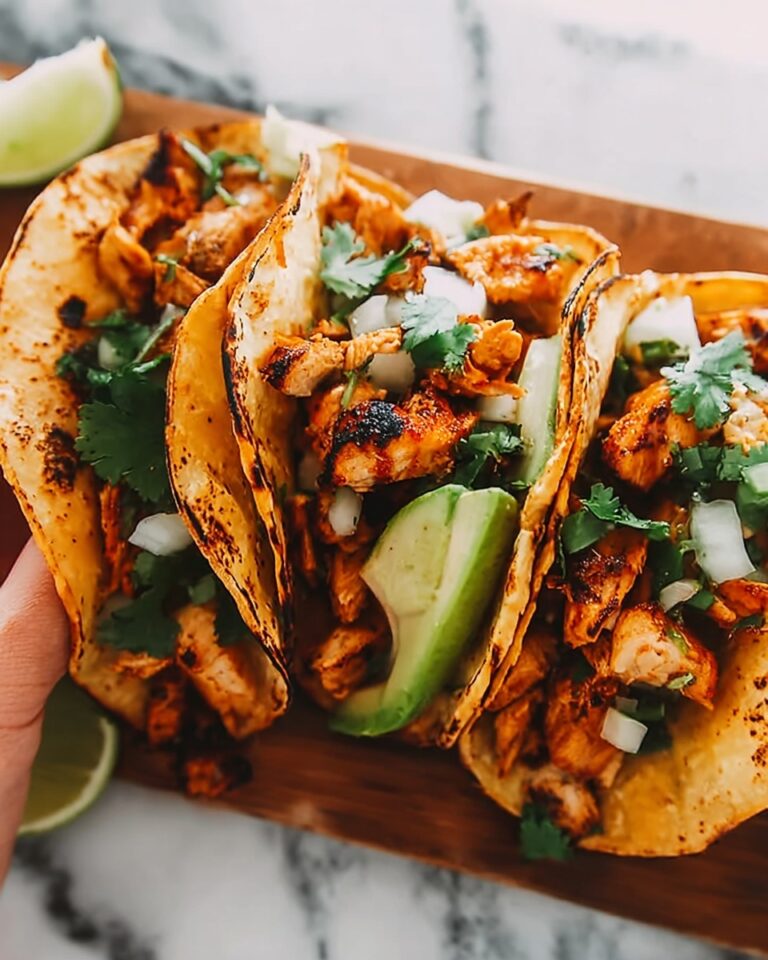 Authentic Mexican Chicken Street Tacos Recipe