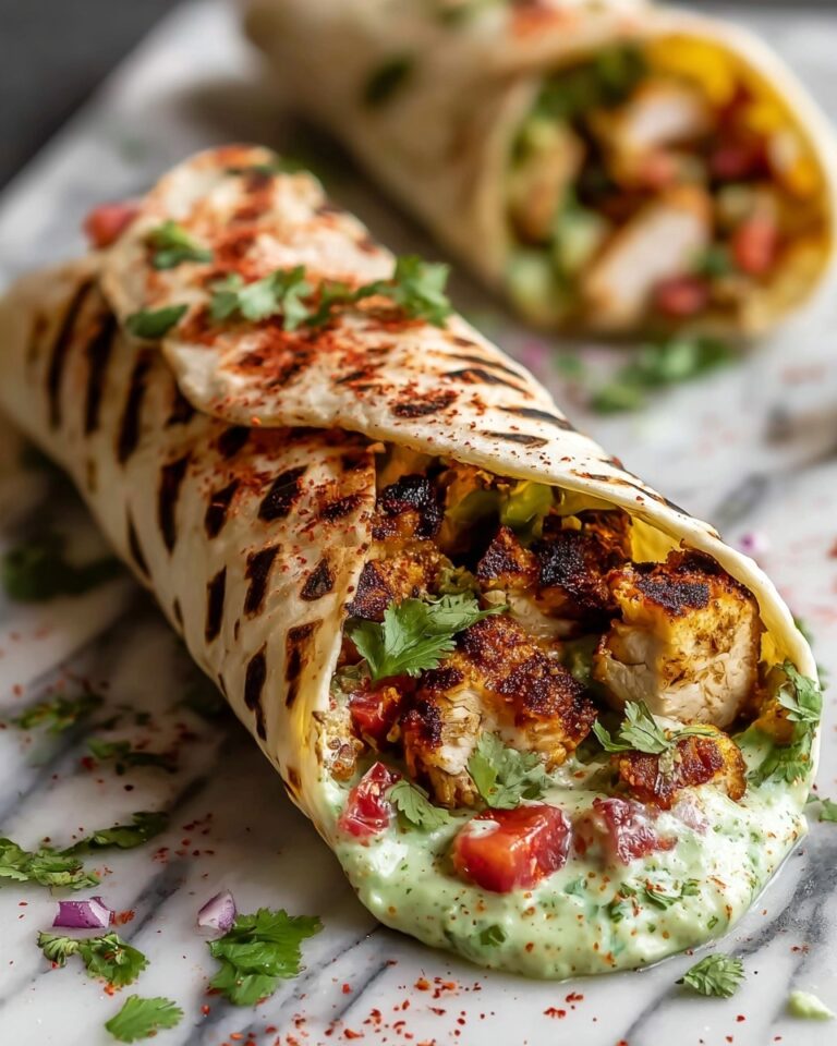 Chipotle Ranch Grilled Chicken Burrito Recipe