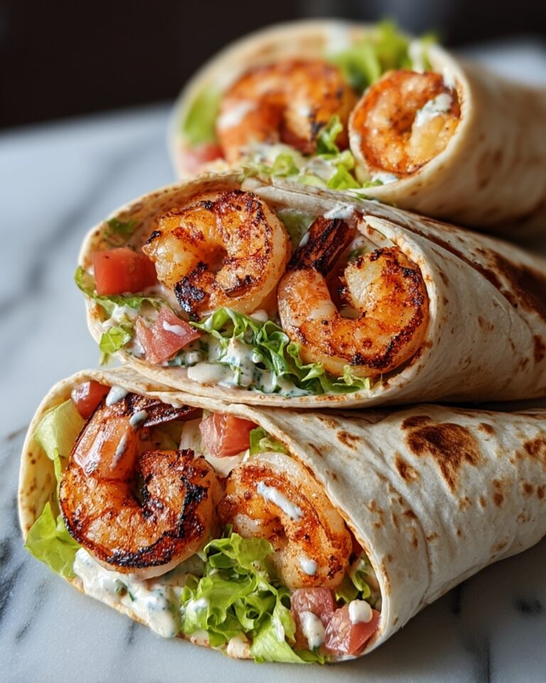 Grilled Shrimp Caesar Wraps Recipe