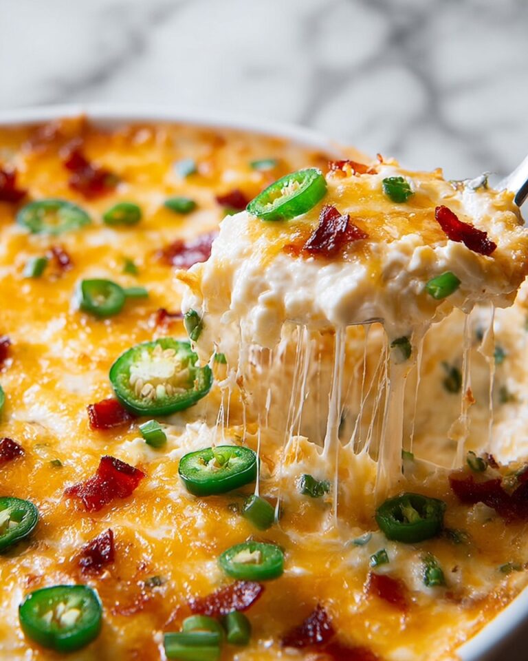 Jalapeño Popper Dip with Ground Beef Recipe