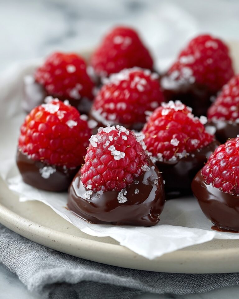 Chocolate Covered Raspberries Recipe