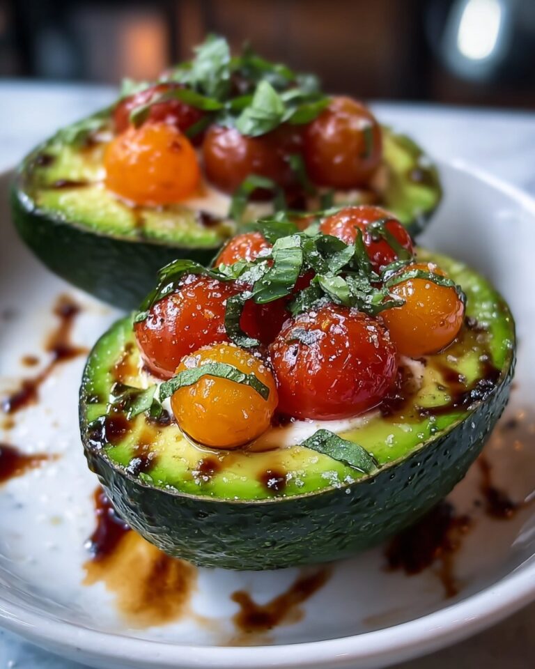 Caprese Stuffed Avocado Recipe