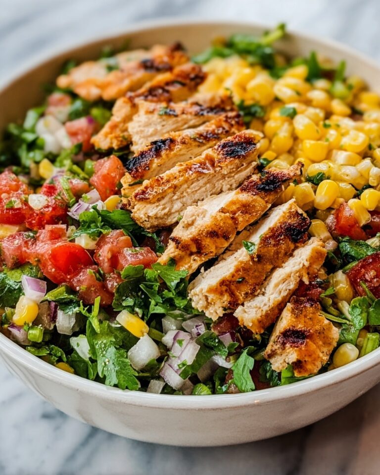 Grilled Mexican Corn Chicken Salad Recipe