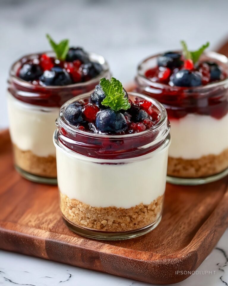 High-Protein Cheesecake Jars Recipe