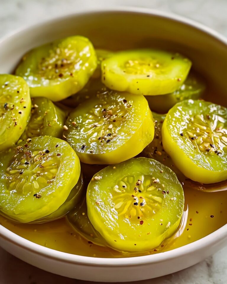 Savory Southern-Style Pickled Green Tomatoes Recipe