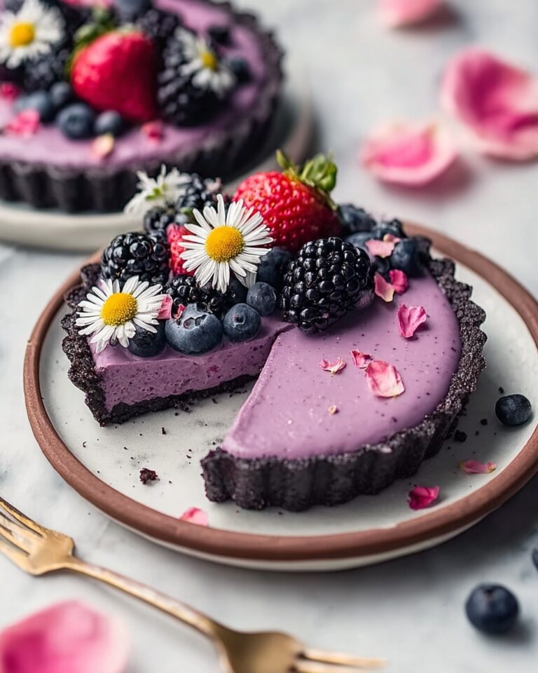 Vegan No Bake Blackberry Tart You’ll Crave All Summer Recipe