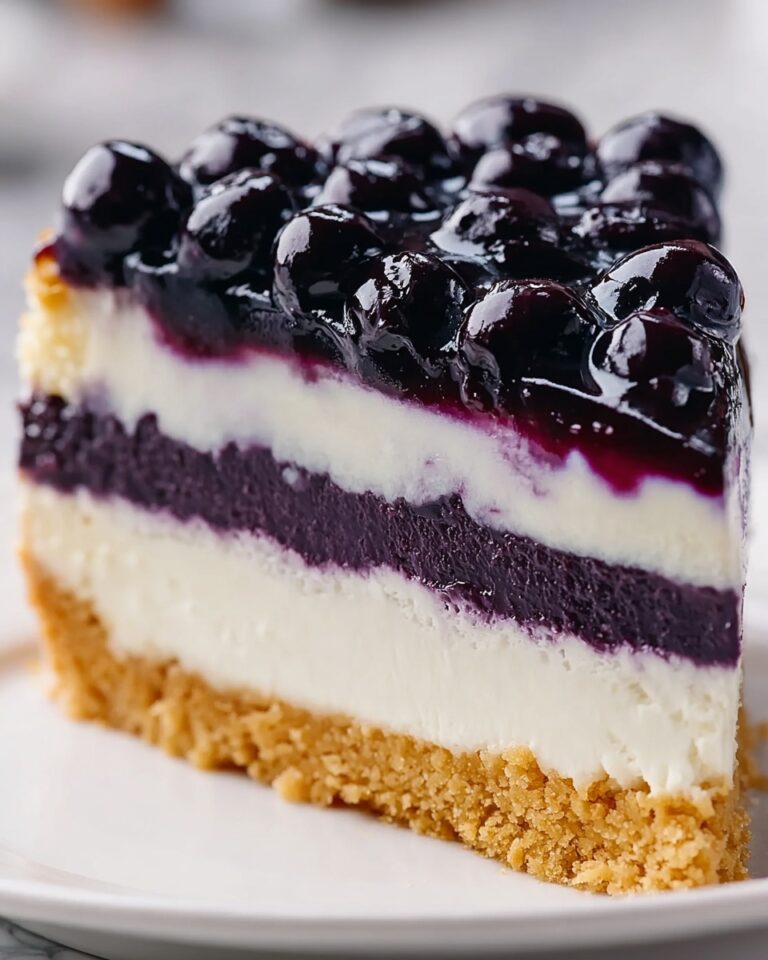 No-Bake Blueberry Cheesecake Recipe
