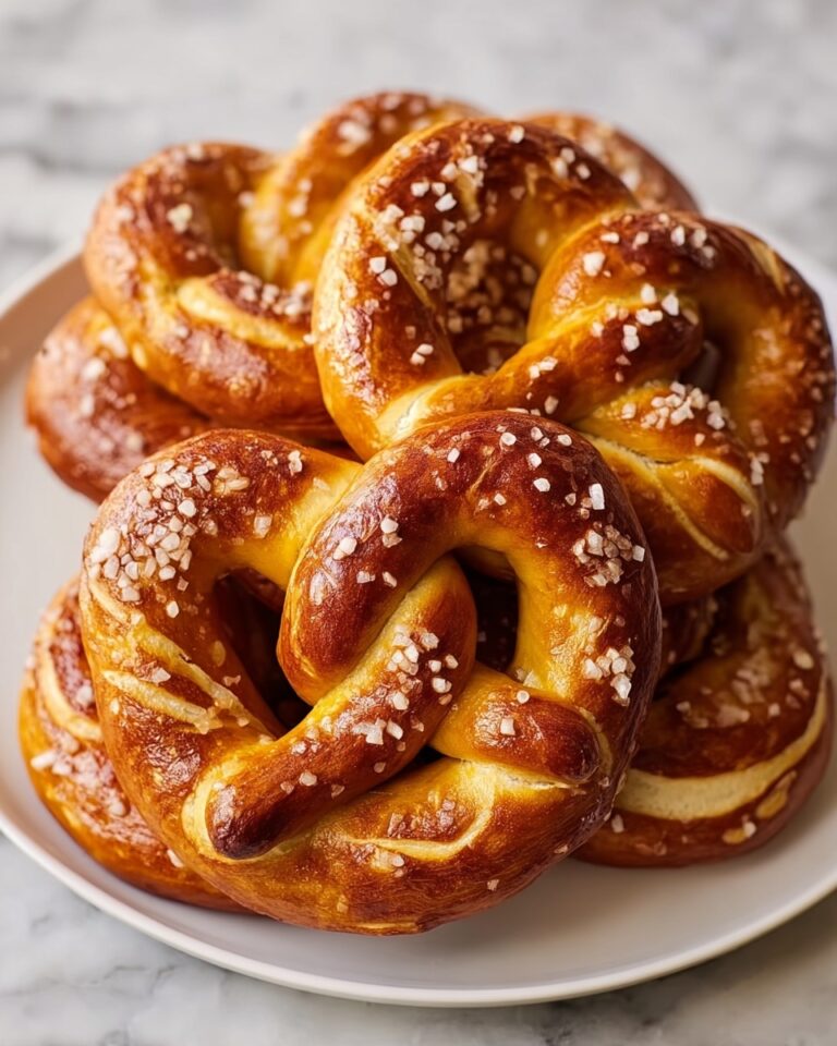 Homemade Soft Pretzels Recipe