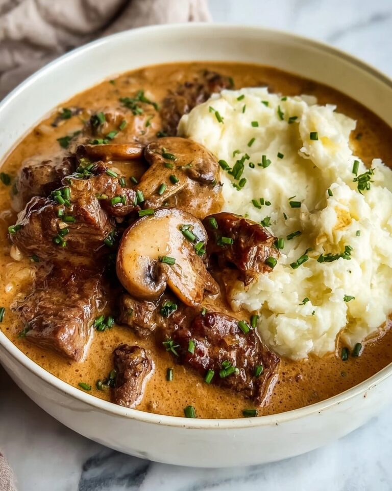 Slow Cooker Beef Stroganoff Recipe