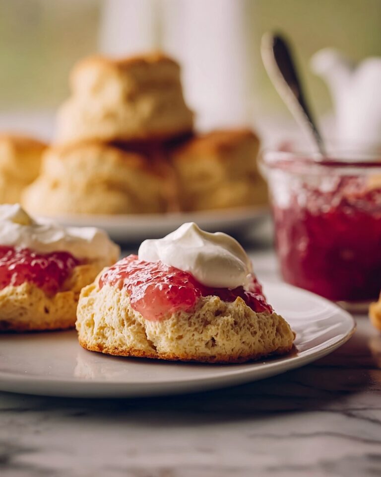 Rhubarb & Custard Scones Recipe