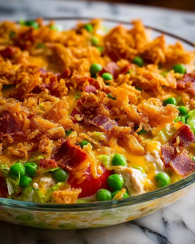 Crispy Hot Chicken Salad Casserole Recipe