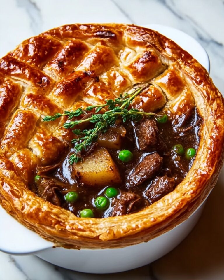 Guinness Braised Beef Pot Pie Recipe