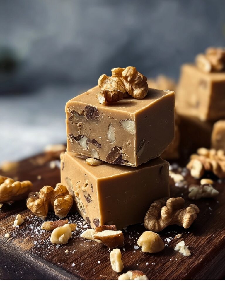 Healthy Coffee Walnut Fudge Recipe