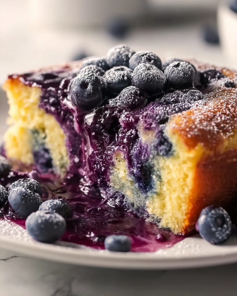 Blueberry Sour Cream Pound Cake Recipe