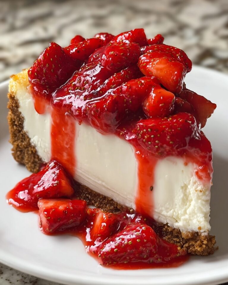 Strawberry Cheesecake Classic Dessert Recipe